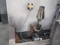 尼崎市　賃貸住宅　リンナイ　ガス給湯器　シャワー水栓　新設工事　