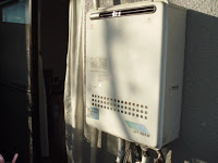 兵庫県尼崎市　ノーリツガス風呂給湯器　セミオート　取替交換工事