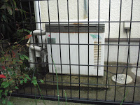 兵庫県尼崎市　戸建て住宅　ノーリツ　ガス追い炊き付き給湯器　セミオート　取替交換工事