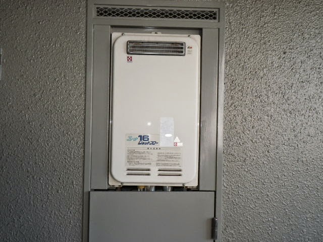 兵庫県　加古川市　マンション　ノーリツ　16号　ガス給湯器　高温水供給方式　PS標準設置型　取替交換工事施工