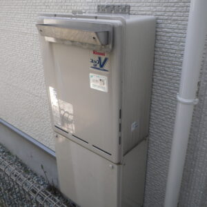 神戸市東灘区深江　戸建住宅　ノーリツ20号ガスふろ給湯器　取替交換工事施工　リンナイRUF-200SAW(A)からGT-2070SAW