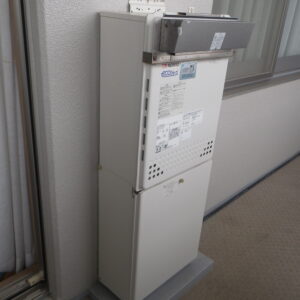 西宮市東鳴尾マンション　ノーリツ24号エコジョーズ　取替交換工事施工　GT-C2452SAWXからGT-C2472SAW