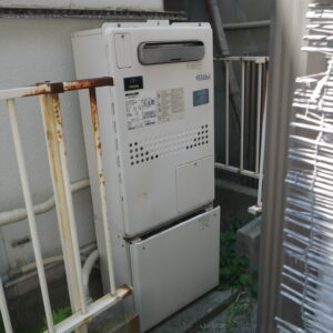 尼崎市大庄　戸建住宅　ノーリツ24号エコジョーズ　取替交換工事施工　大阪ガス135-N200　から　GT-C2472SAW-1
