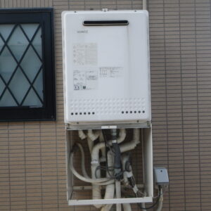 吹田市　戸建住宅　ノーリツ　ガス給湯器　取替交換工事施工　GT-2450SAWX　から　GT-2470SAW